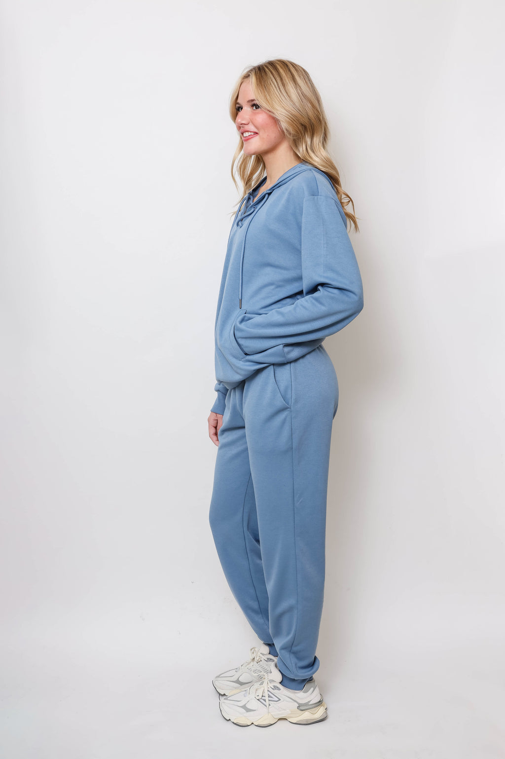 Lace-Up Lounge Set