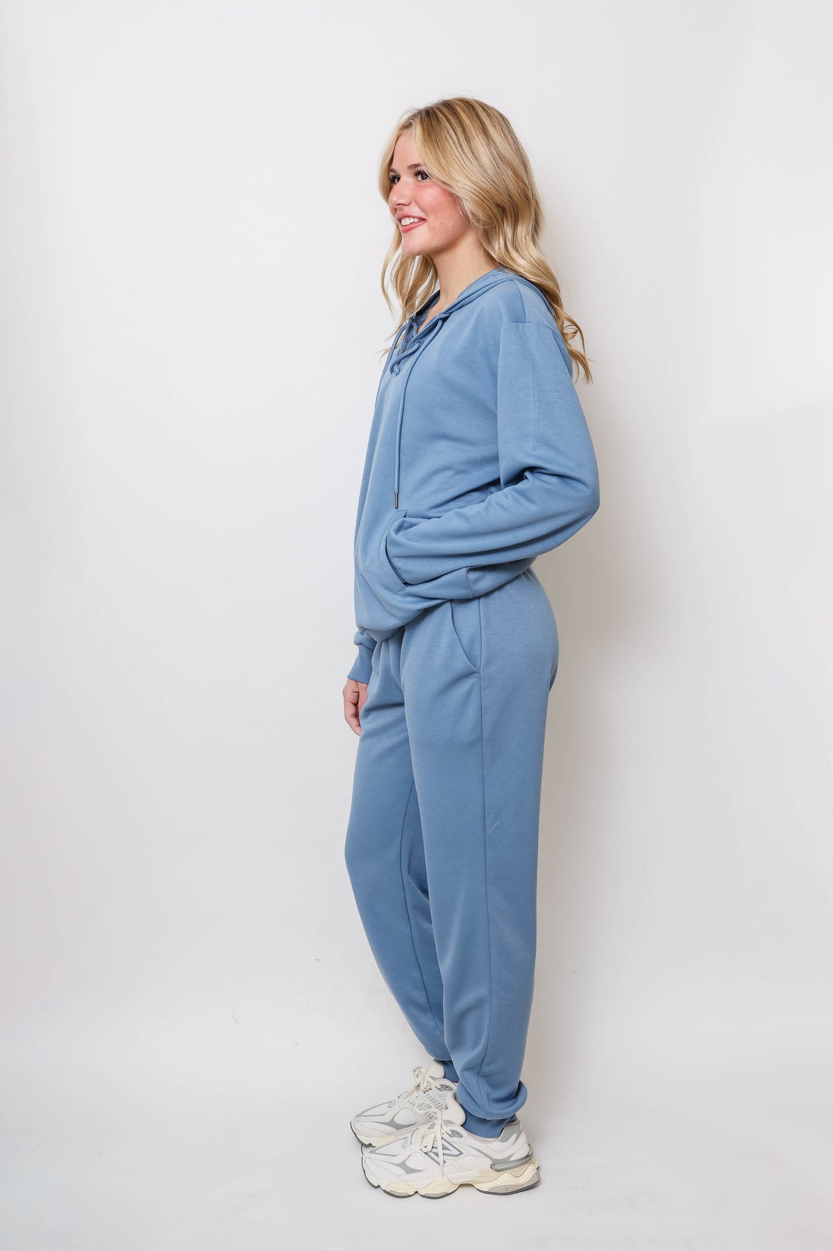 Lace-Up Lounge Set