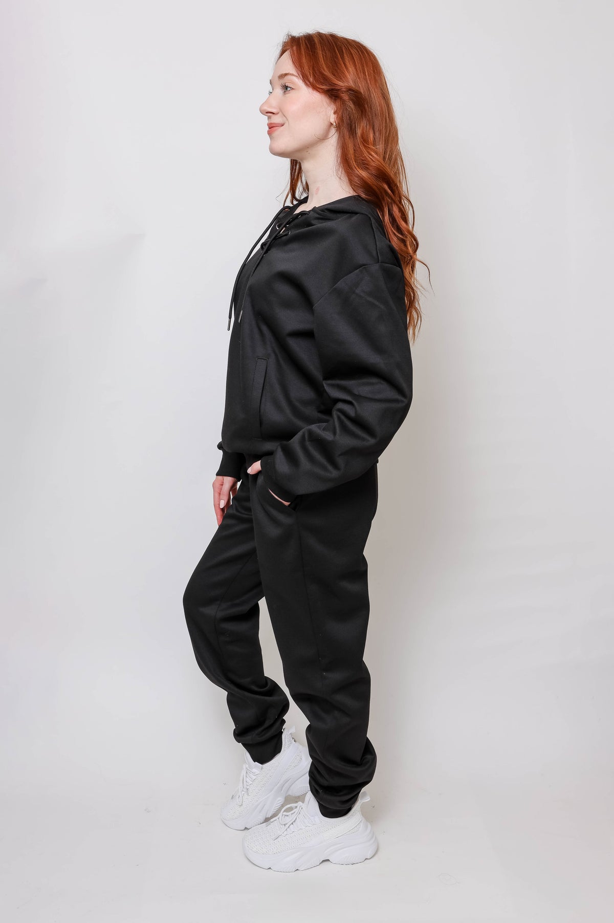 Lace-Up Lounge Set