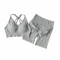 Maddy+Mia V-Back Sculpt Shorts Set