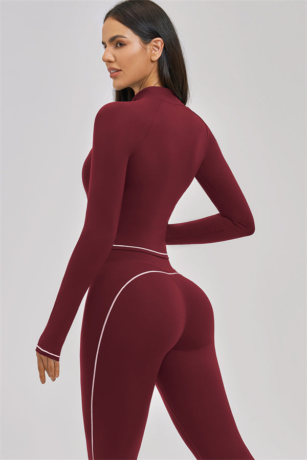 Maddy+Mia Merlot Sculpt 2-Piece Set